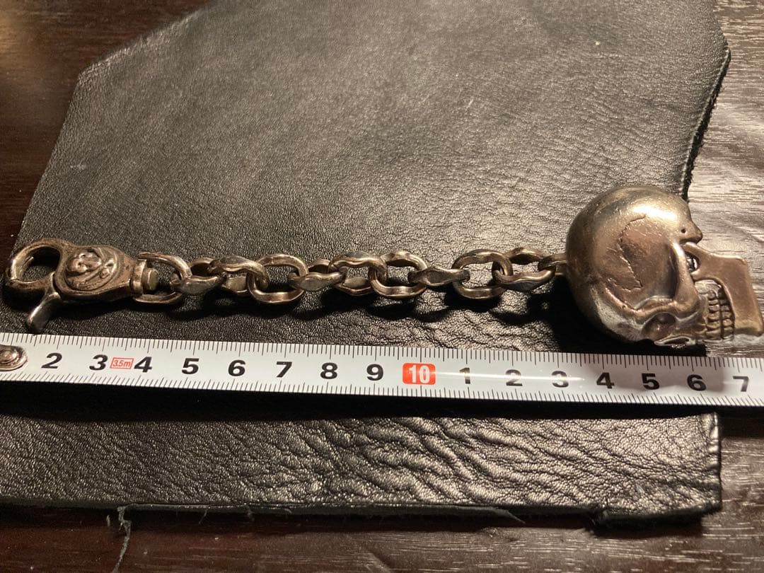 【ブドウ糖様】rudegallary 925 ドクロキーチェーン