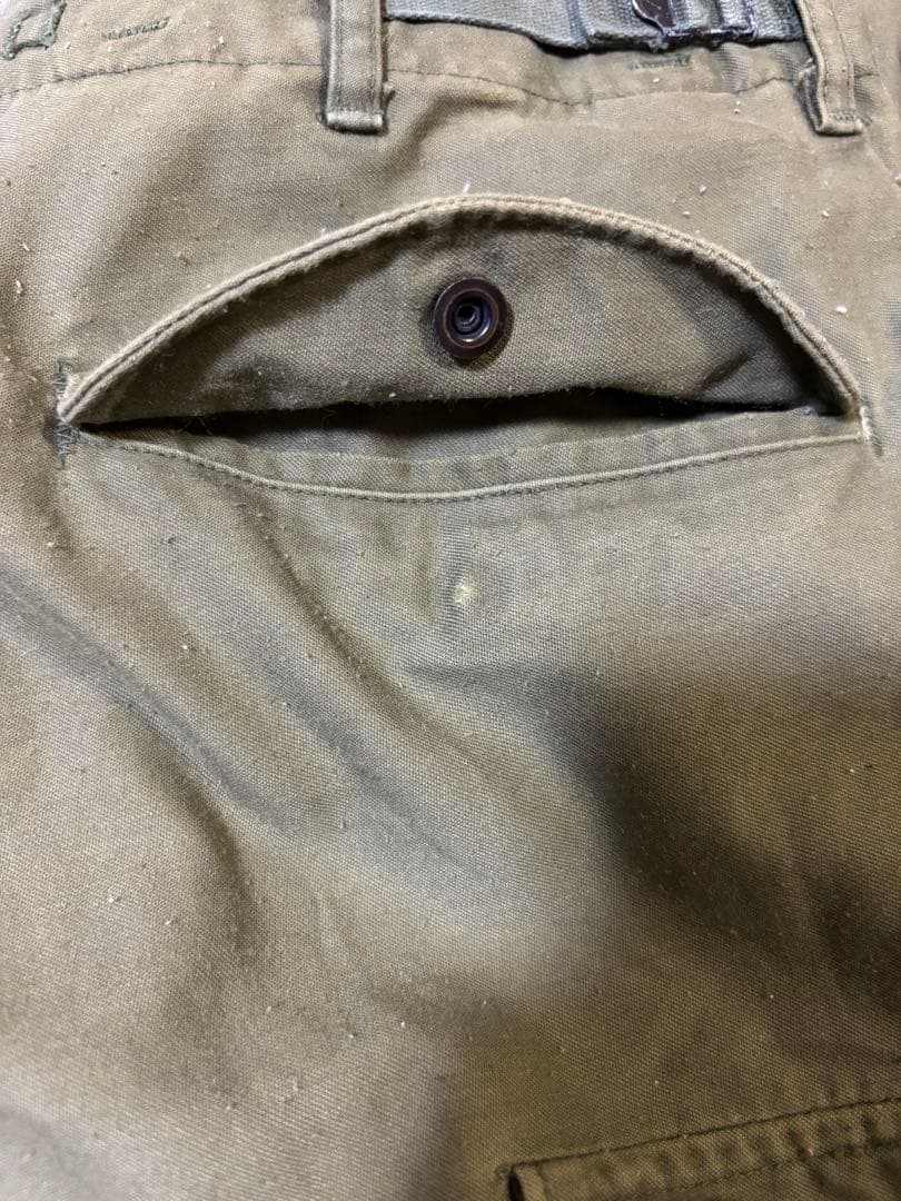 米軍　実物　US ARMY M65 フィールドパンツ　1974年　LARGE