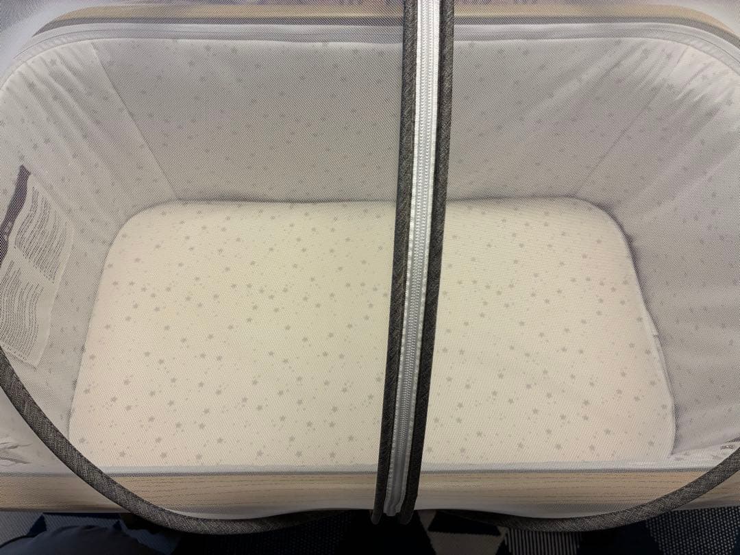 HZDMJ ベビーベッド 折りたたみ 添い寝　ゆりかご