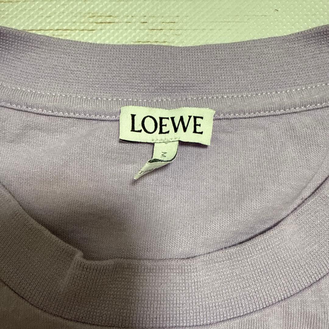 LOEWE ラベンダー Tシャツ S