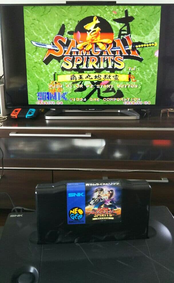 ネオジオ本体 2Pコントローラ ソフト6本