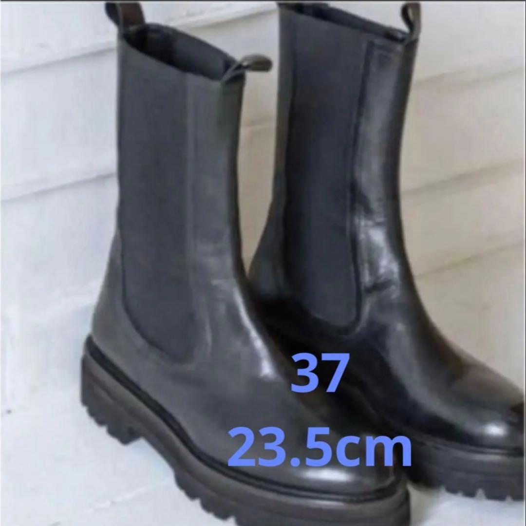 【PASCUCCI/パスクッチ】 別注チェルシーブーツ 37<お値下げ>