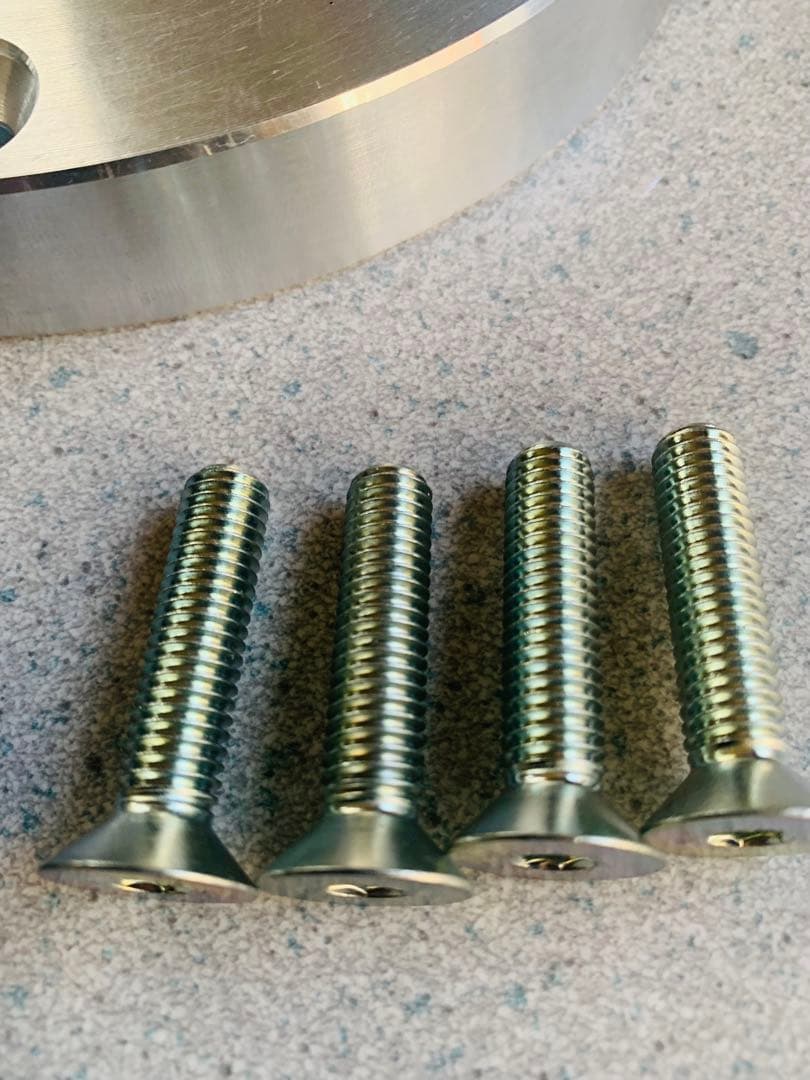 ズーマー　リアハブ変換スペーサー　ハブボルト仕様　マルチPCD 太足　ロンホイ