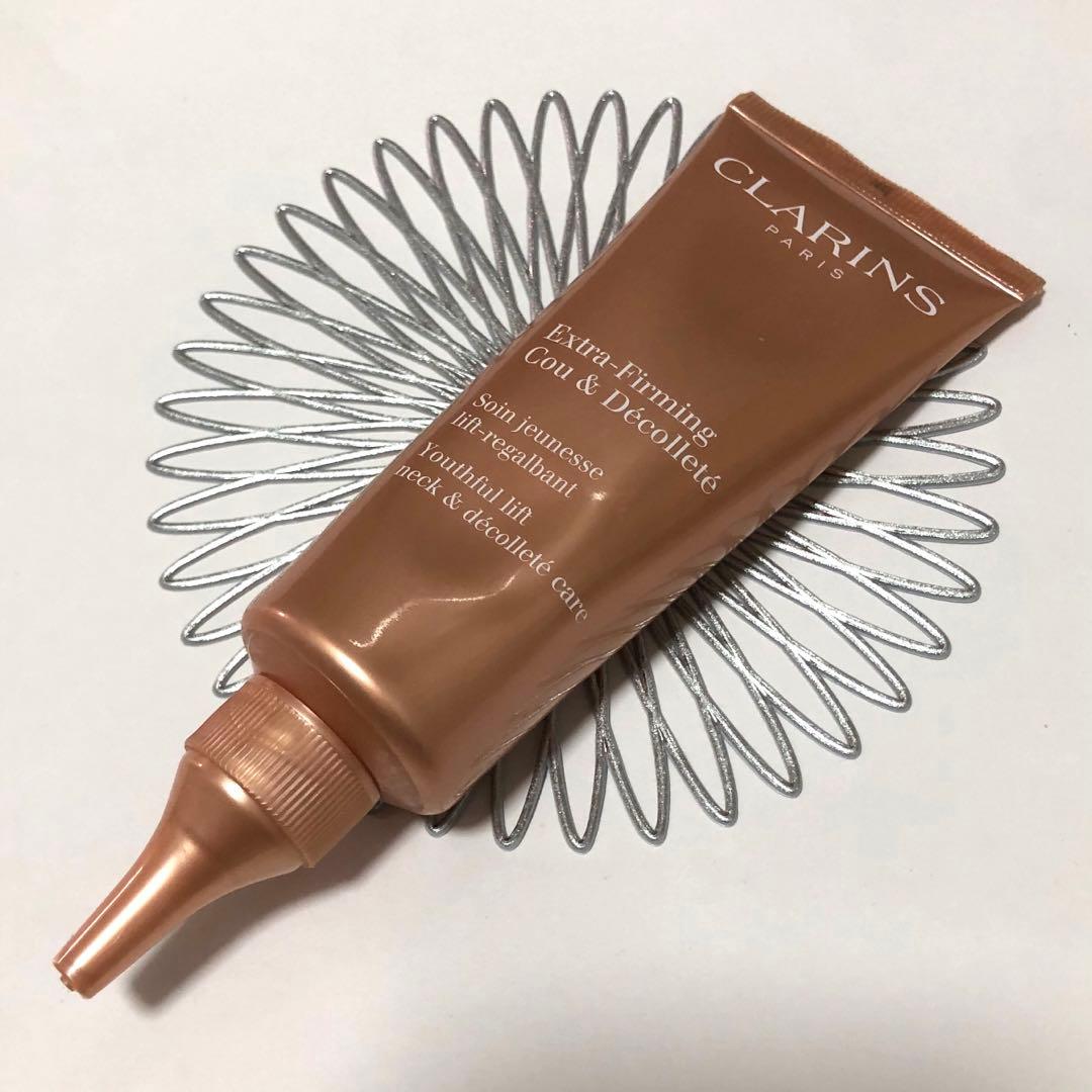 クラランスCLARINSファーミングEXネックデコルテSP保湿クリームフランス製