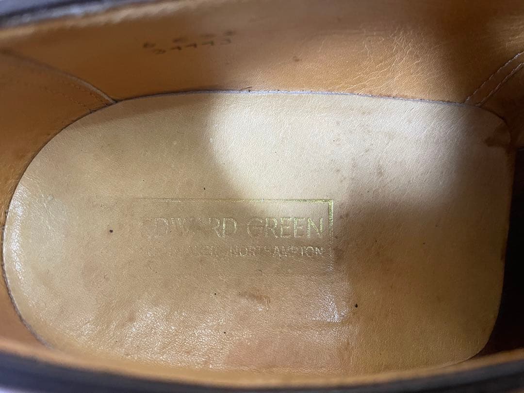 【極美品・旧工場製】EDWARD GREEN DOVER 6E 32ラスト