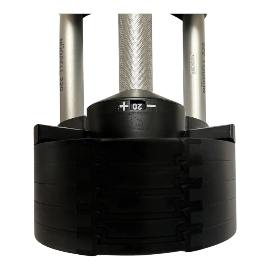 NÜOBELL 220 20kg フレックスベル 可変式 ダンベル　②／②