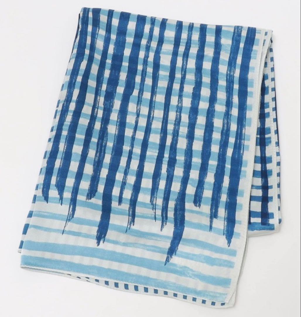 最終値下げ！[新品]ポータークラシック　シルク　大判ストール　スカーフ　マフラー