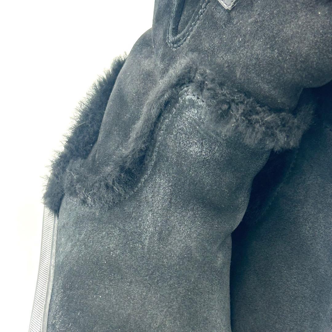 LOUIS VUITTON ルイヴィトン ムートンブーツ スエード ベルト LV