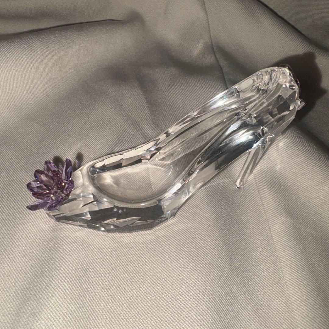 スワロフスキー ハイヒールと花 置物 5493712 ギフト プレゼント