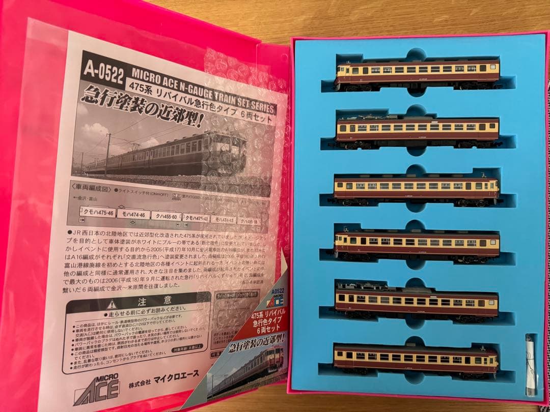 マイクロエース A-0522 475系 リバイバル急行色タイプ 6両セット