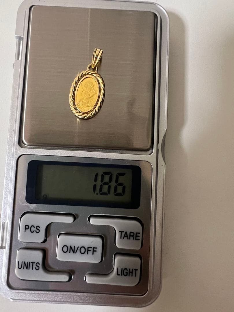 殿k18金 24純金 ペンダント