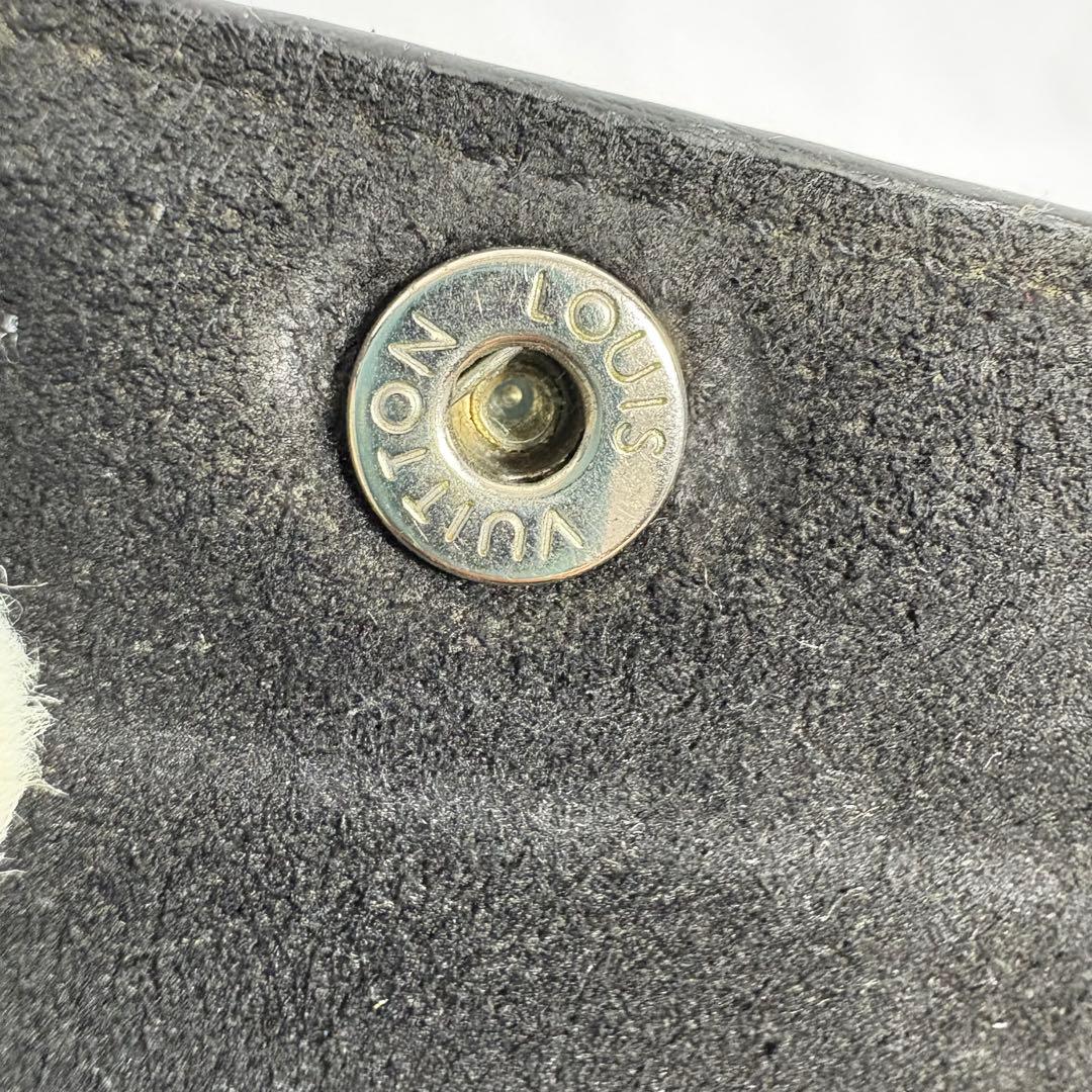 ルイヴィトン　AirPods Proケース　モノグラム エクリプス　レザー　黒