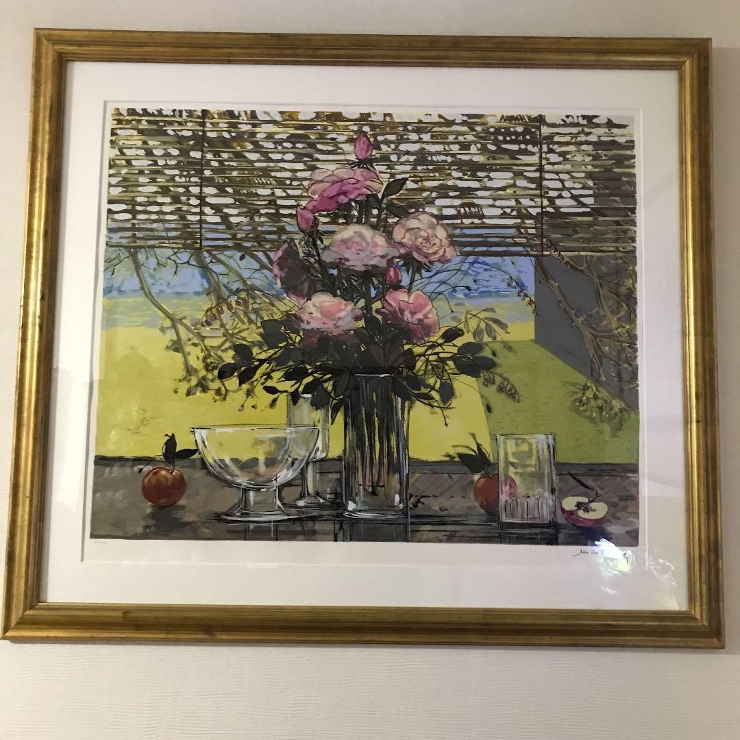 『200出品』 リトグラフ 129/250 絵画