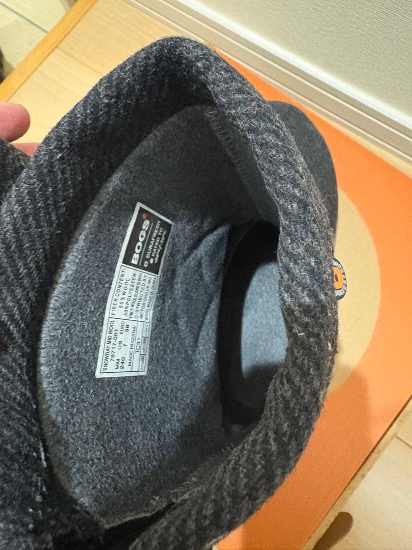 美品⭐︎BOGS スノーブーツ　ブラック