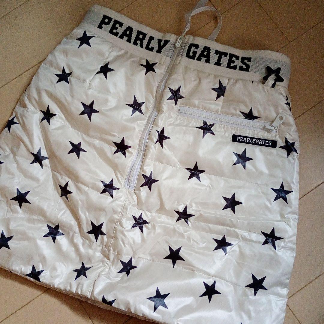 人気完売！パーリーゲイツPEARLY GATES 星柄スカートサイズ00