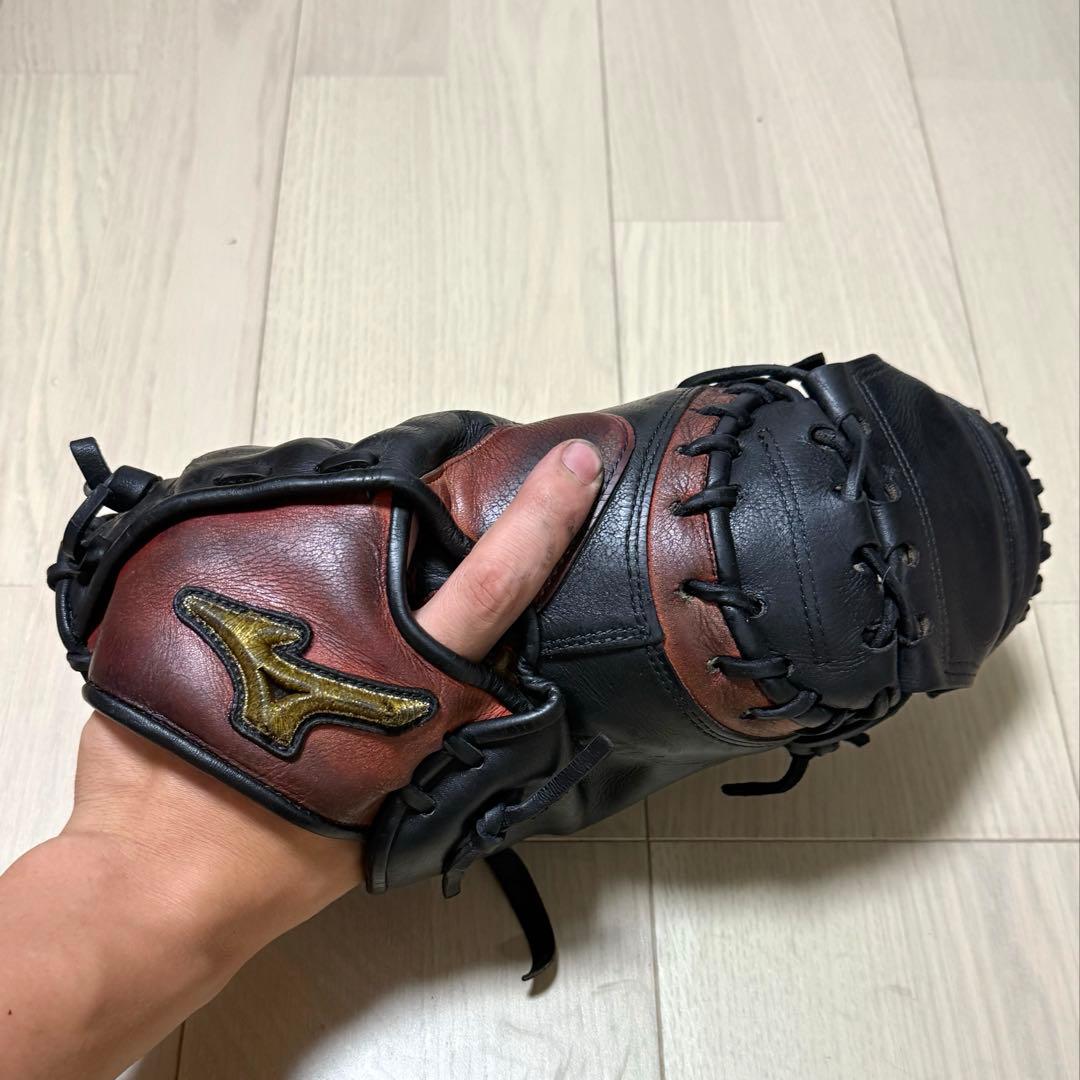 ミズノプロ硬式オーダーキャッチャーミット炭谷モデルHAGA JAPAN