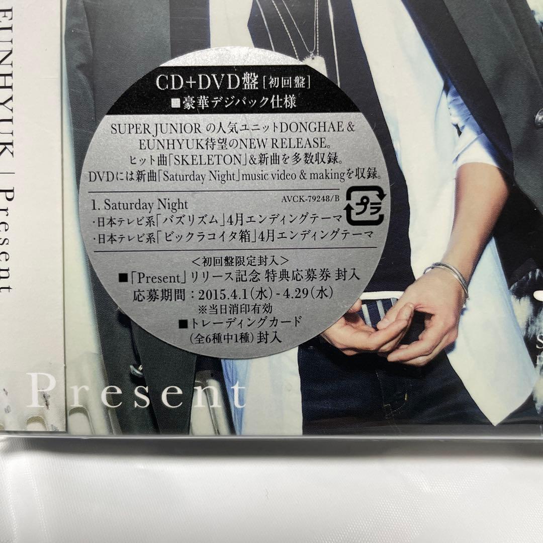 スーパージュニア ドンヘ＆ウニョク/Present/初回限定盤/CD DVD