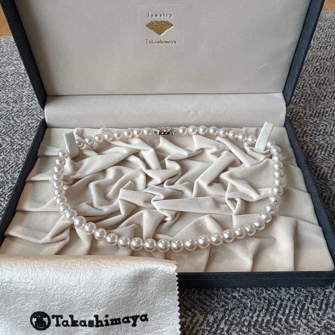 ⭐︎タグなし新品⭐︎高島屋⭐︎真珠ネックレス