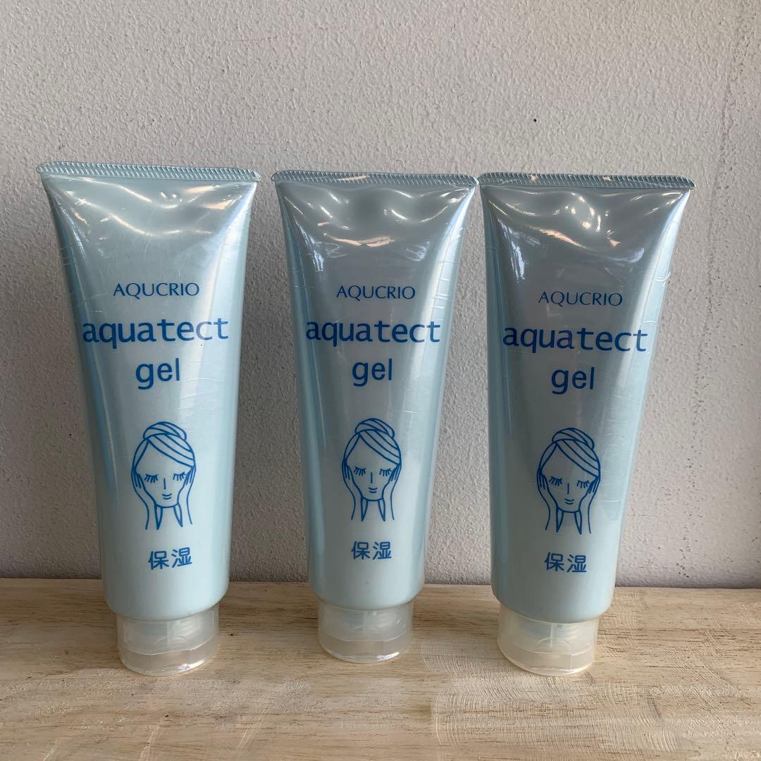 【新品未開封】アクシリオ アクアテクトゲル 保湿クリーム 250g 3本セット