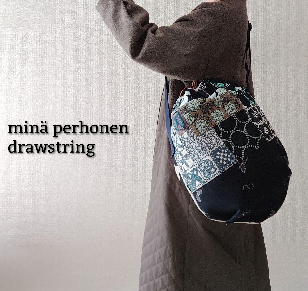 【再販ナシ】伊勢丹限定 ミナペルホネン anone-anone ドローストリング