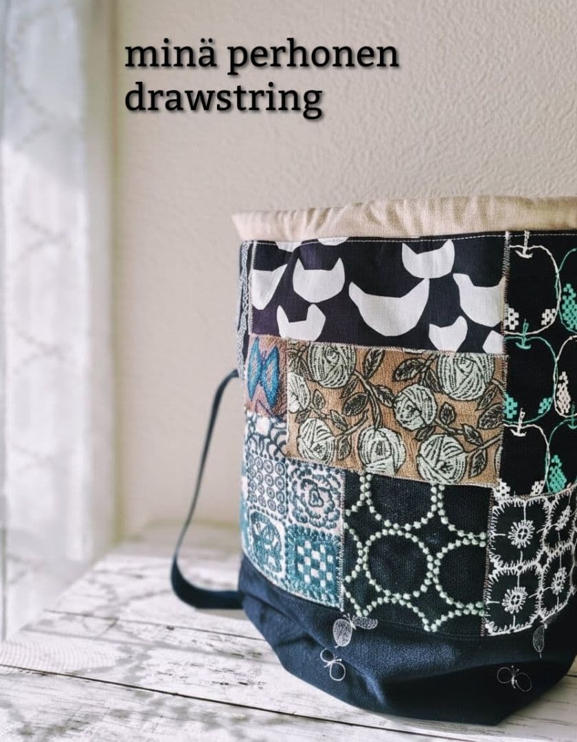 【再販ナシ】伊勢丹限定 ミナペルホネン anone-anone ドローストリング