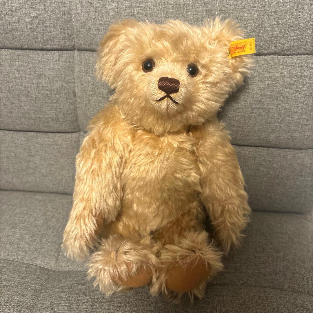 最終値下げ　☆美品 シュタイフ テディベア グローラー内臓 ブラウン