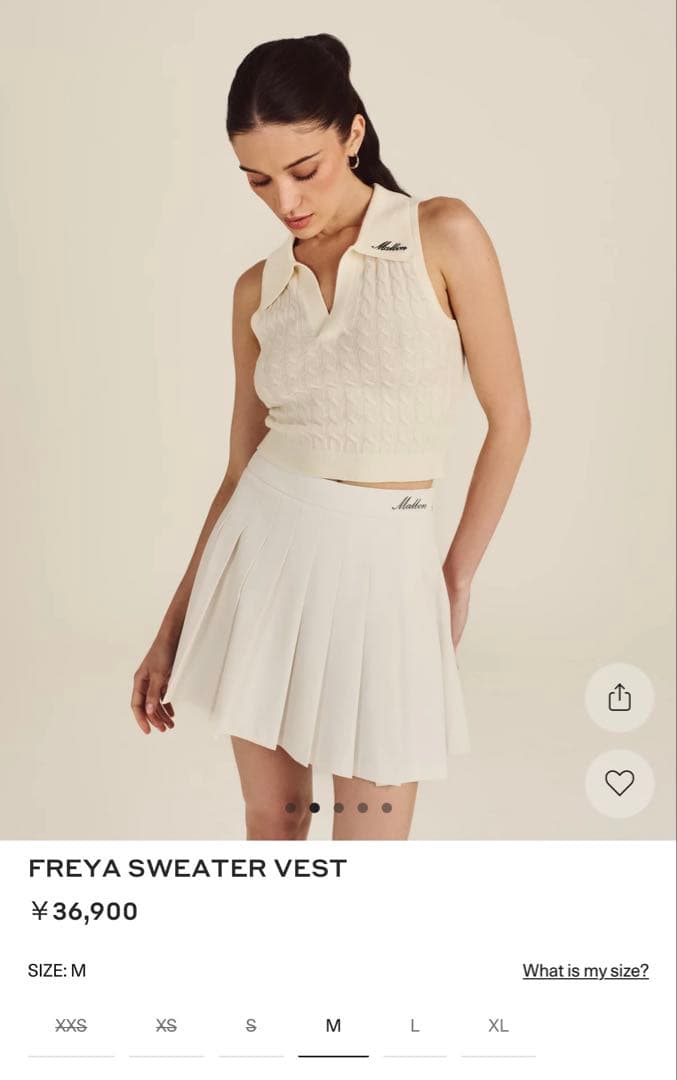 malbon FREYA SWEATER VEST マルボン