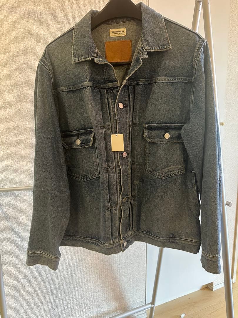 RON HERMAN DENIM ダークブルー デニムジャケット