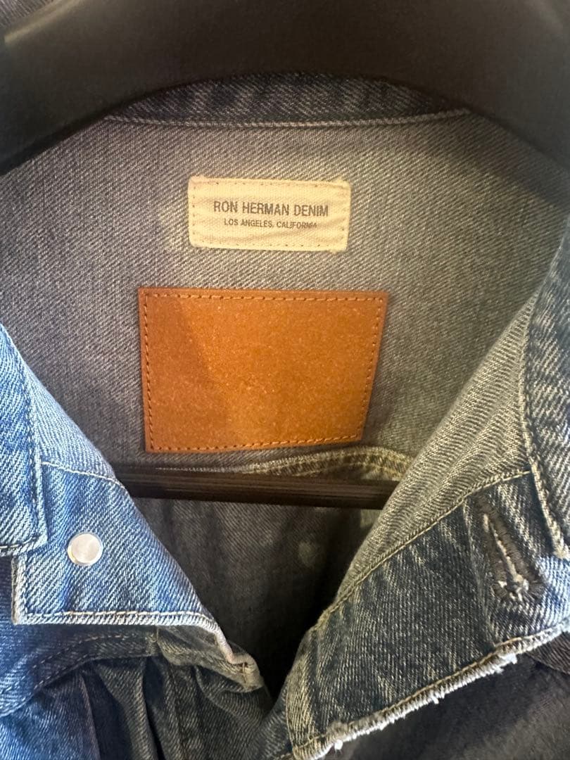 RON HERMAN DENIM ダークブルー デニムジャケット