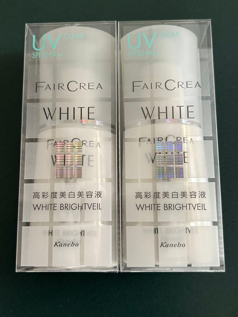 ヒロりん4本セットフェアクレア WブライトヴェイルUVクリア 30