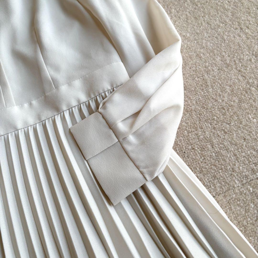 美品♡インディヴィ＊アコーディオンプリーツワンピース セレモニー　洗える　05