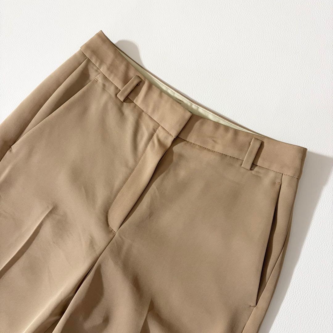 セオリーリュクス 25AW WESLY PANT 洗える ワイドフレア XS