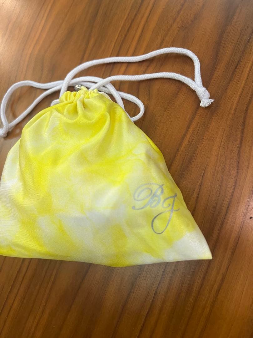 ベストボディジャパン公式水着 タイダイ柄イエロービキニ ＊Mサイズ