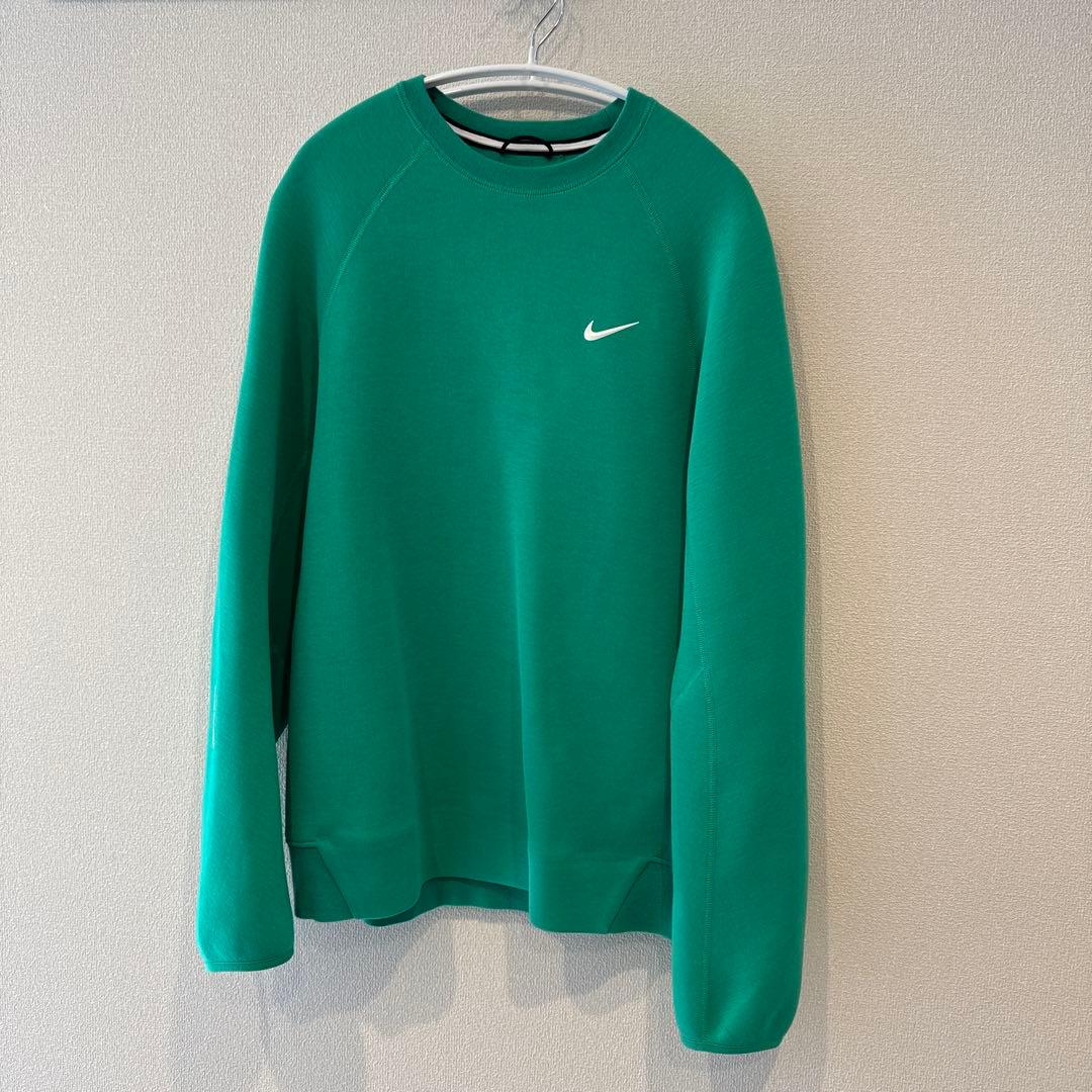 nike noctaテックフリース　スウェット　グリーン