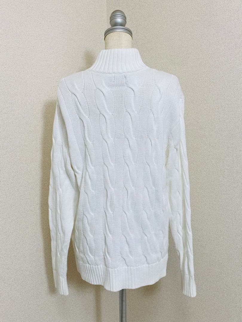 【極美品】POLO RALPH LAUREN ケーブル フルジップ ジャケット