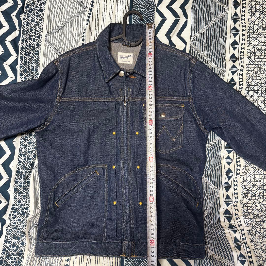 Wrangler 11mjzダークデニム デニムジャケット