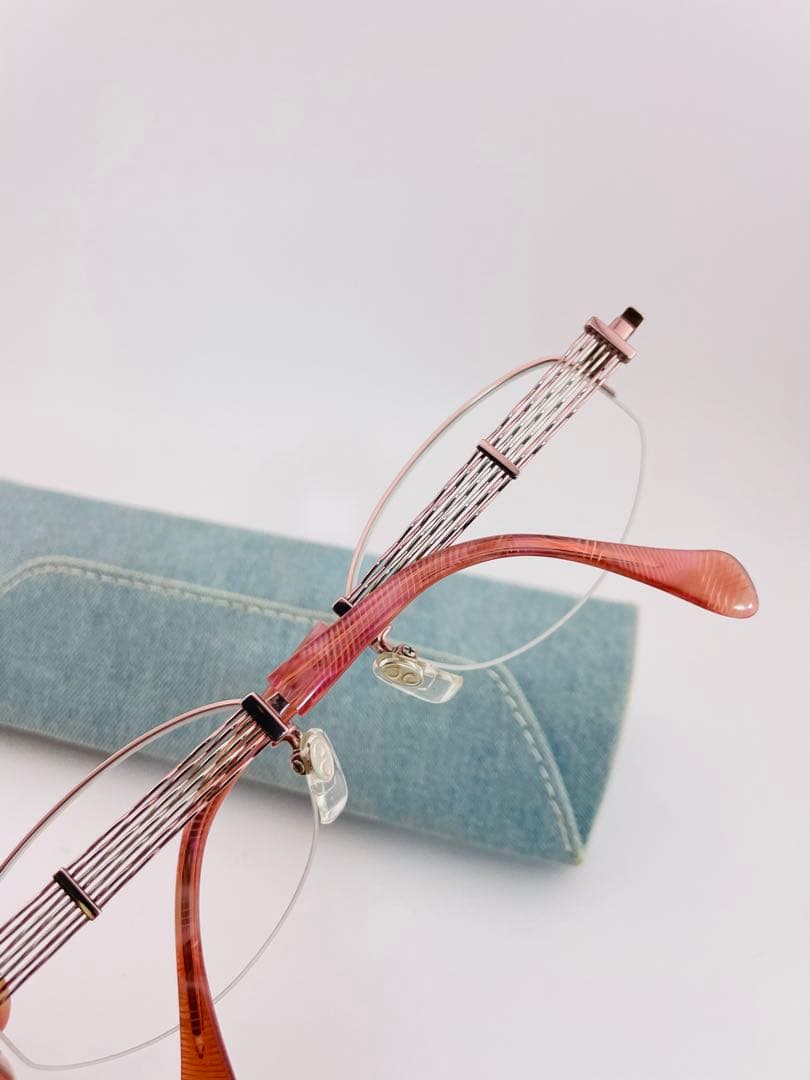 CHARMANT Line 日本製 メガネ フレーム チタン 最軽重 48