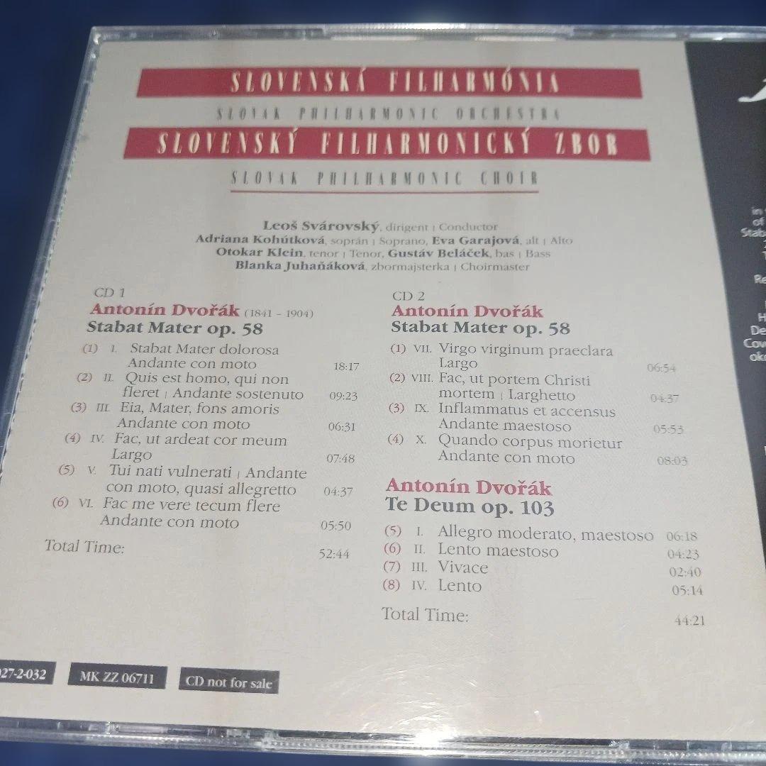 ドヴォルザーク: スタバト・マーテル & テ・デウム