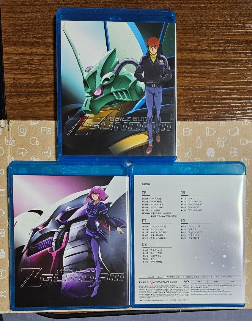 機動戦士Zガンダム メモリアルボックス Part.Ⅰ&Ⅱ　Blu-ray　BOX