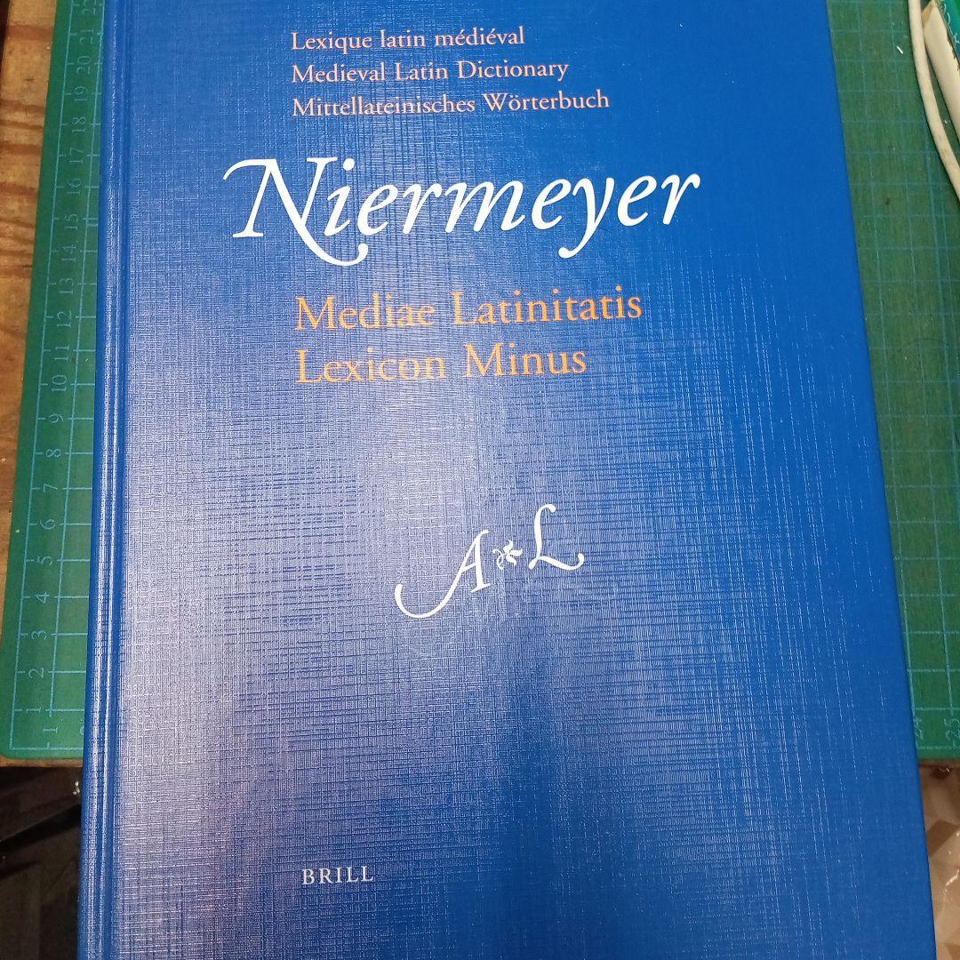 洋書 Mediae Latinitatis Lexicondieval