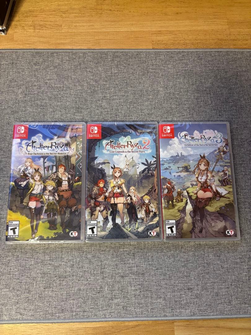 ライザのアトリエ1・2・3 パッケージ版セット(英語版)