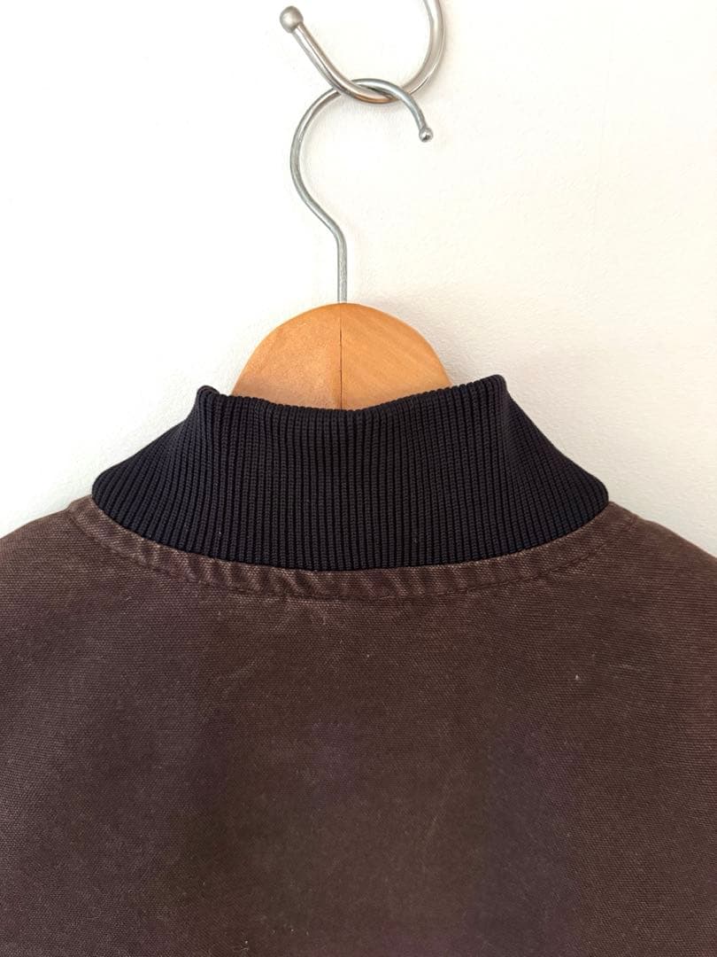 【大人気】良品 カーハート ダックベスト XL ダークブラウン ヴィンテージ