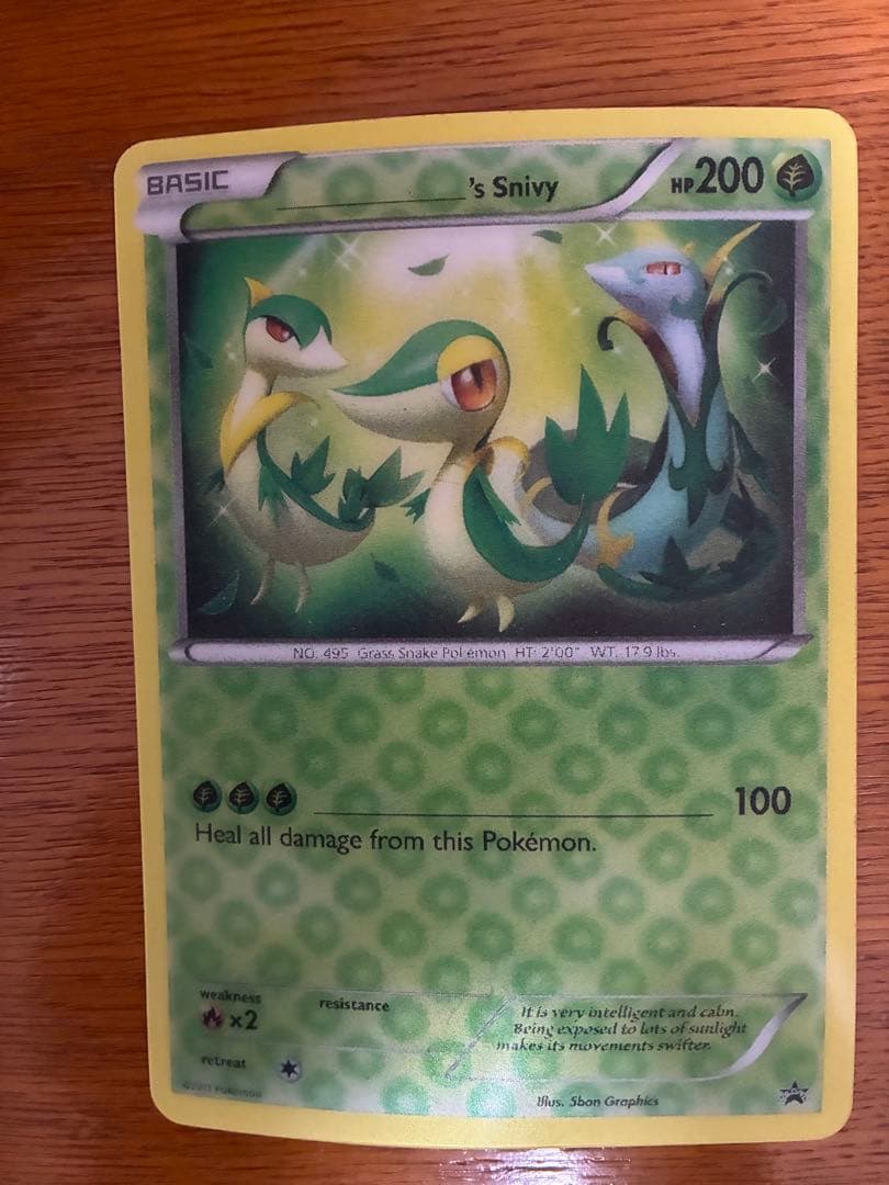 ポケモンカード Snivy HP200 ツタージャ　ジャローダ