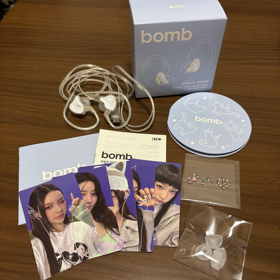 値下げ中！！ILLIT アイリット BOMBイヤモニ風イヤホン