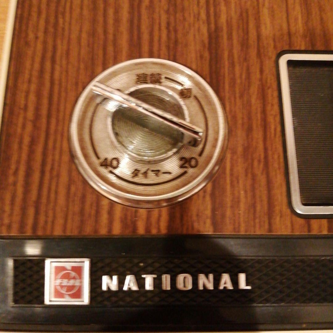 [未使用品] ナショナル　松風 F-30KA タイマーお座敷扇　ライトグリーン