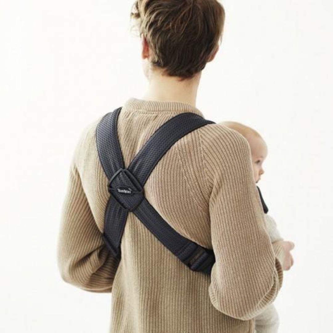 【先月購入】BabyBjörn ベビーキャリアMINI抱っこ紐 グレーベージュ