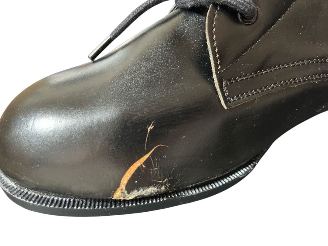 リーガルコーポレーション　レザー安全靴 ブラック 編上靴　警察　27.0cm