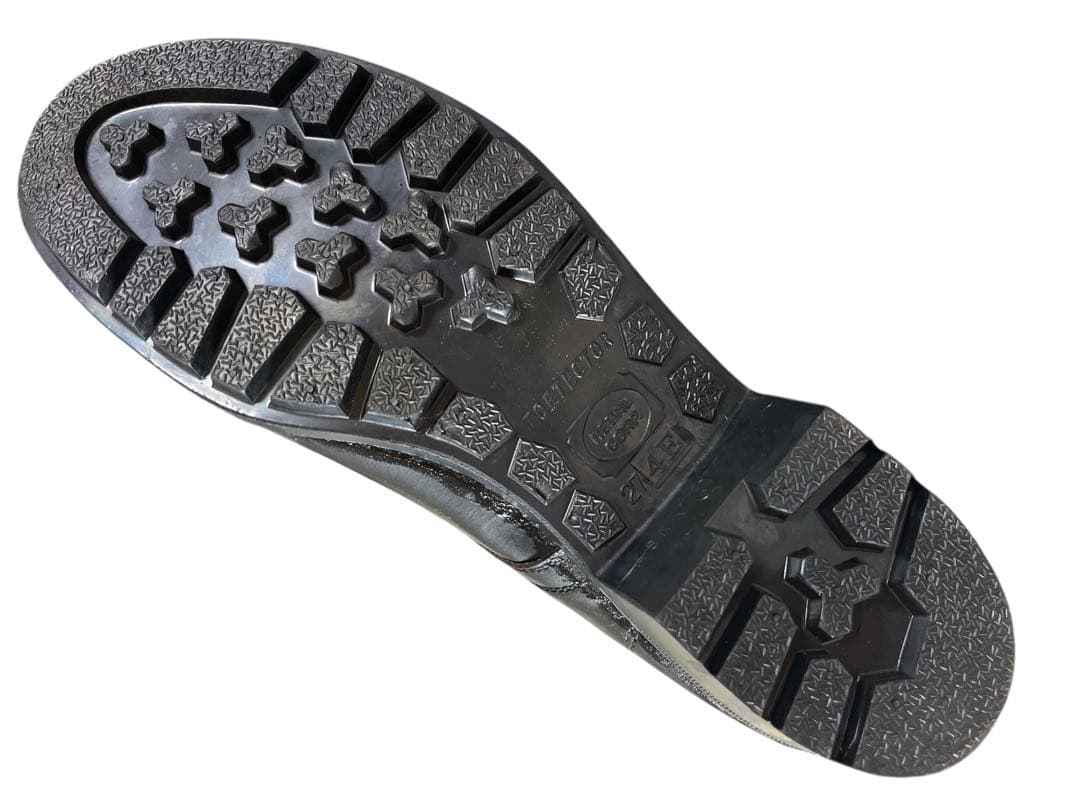 リーガルコーポレーション　レザー安全靴 ブラック 編上靴　警察　27.0cm