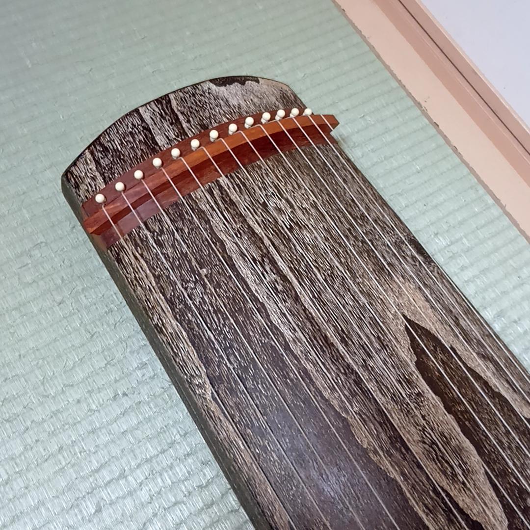 お琴 四尺琴 箏 和楽器 弦楽器 13弦 約120cm