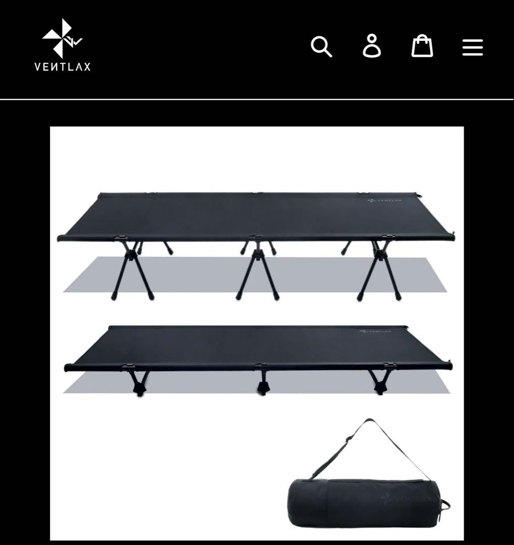 VENTLAX 2WAY ADJUSTABLE COT ベントラックス
